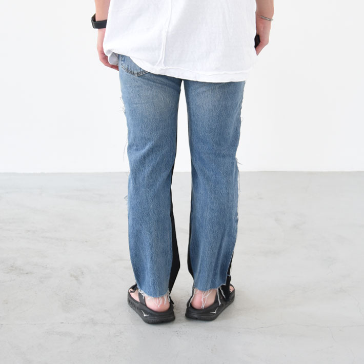 安い新作登場】 BEAMS - OLD PARK(オールドパーク) SLIDE JEANS