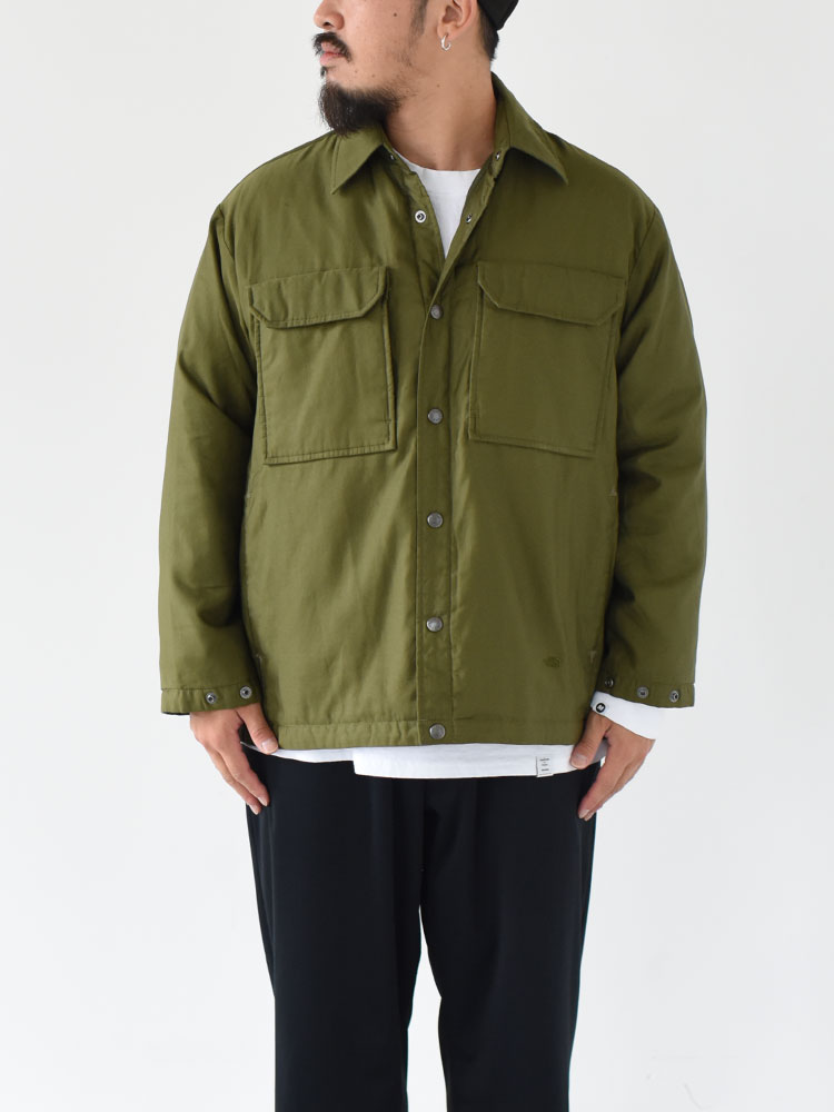 Moleskin Insulation C.P.O Jacket モールスキンインサレーションCPO