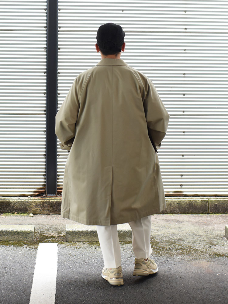 シングルラグランコート Single Raglan Coat 21aw-