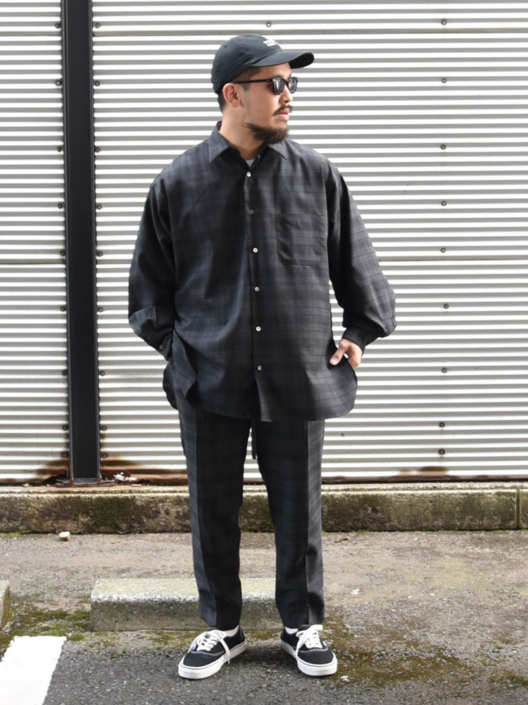 NEW国産】 MARKAWEAR - MARKAWARE PEGTOP TROUSERS NAVYの通販 by