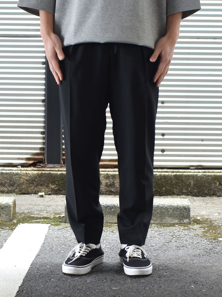 SALE 20％OFF】PEGTOP EASY TROUSERS ペグトップイージートラウザーズ 