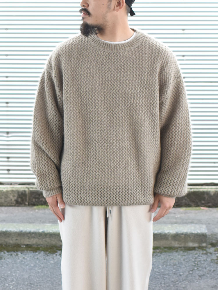 SALE 20％OFF】MOHAIR LOWGAGE P/O モヘア ローゲージ プルオーバー