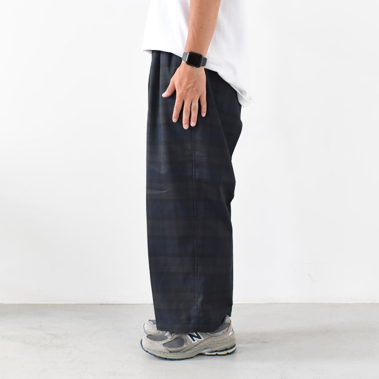 【SALE 30％OFF】TECH WIDE EASY 2P TROUSERS PLAIDS テックワイドイージートラウザーズ/DAIWA  PIER39(ダイワ ピア39)【返品交換不可】