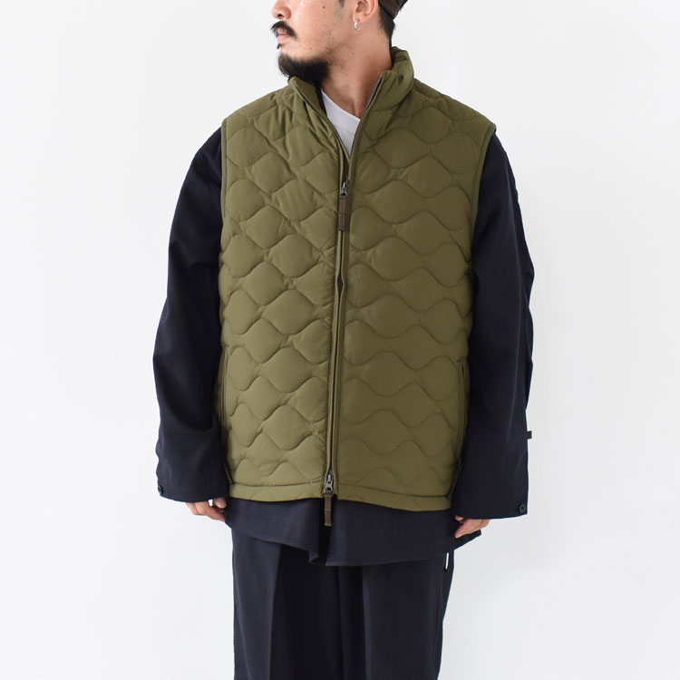SALE 30％OFF】TECH QUILT STAND COLLAR LINER VEST テックキルト 