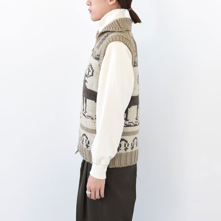VINTAGE ELK VEST/Canadian Sweater(カナディアンセーター) | BINGOYA