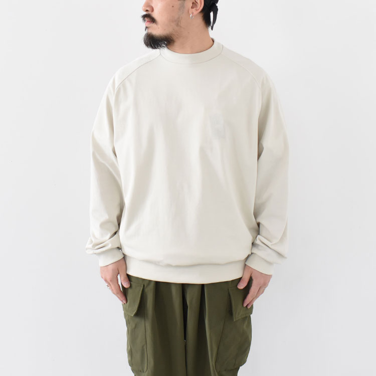 SALE 20％OFF】RAGLAN CREW NECK L/S ラグランクルーネックロング