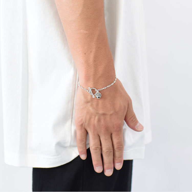 XOLO JEWELRY(ショロジュエリー)/Solid Anchor Link Bracelet 【ネコポス1点まで可能】 | BINGOYA