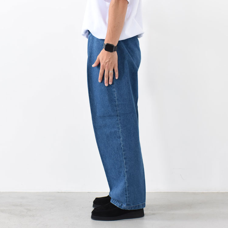 SALE 20％OFF】 Two-tuck Wide Tapered Pants ツータックワイド