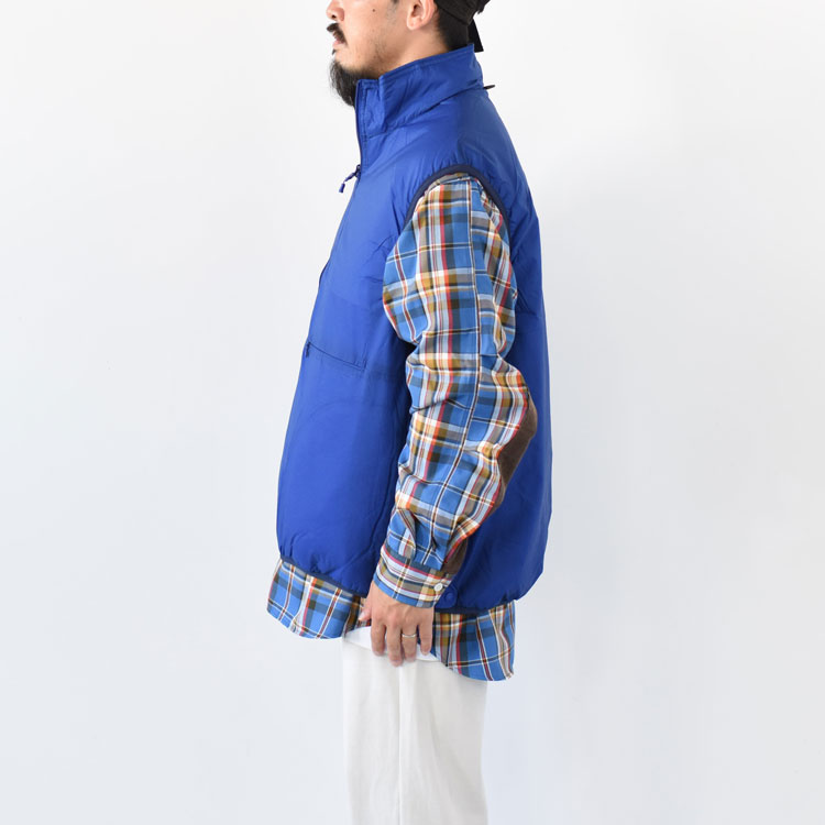 TECH REVERSIBLE PULLOVER PUFF VEST テックリバーシブルプルオーバー