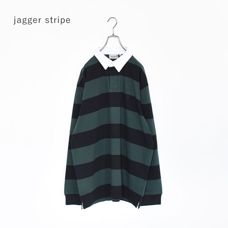 SALE 20％OFF】L/S JAGGER RUGBY SHIRT ロングスリーブジャガー