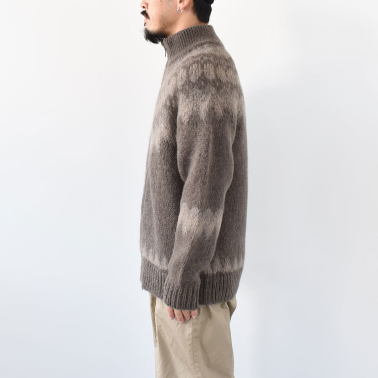 SALE 20％OFF】MOHAIR NORDIC DRIVERS KNIT モヘアノルディック