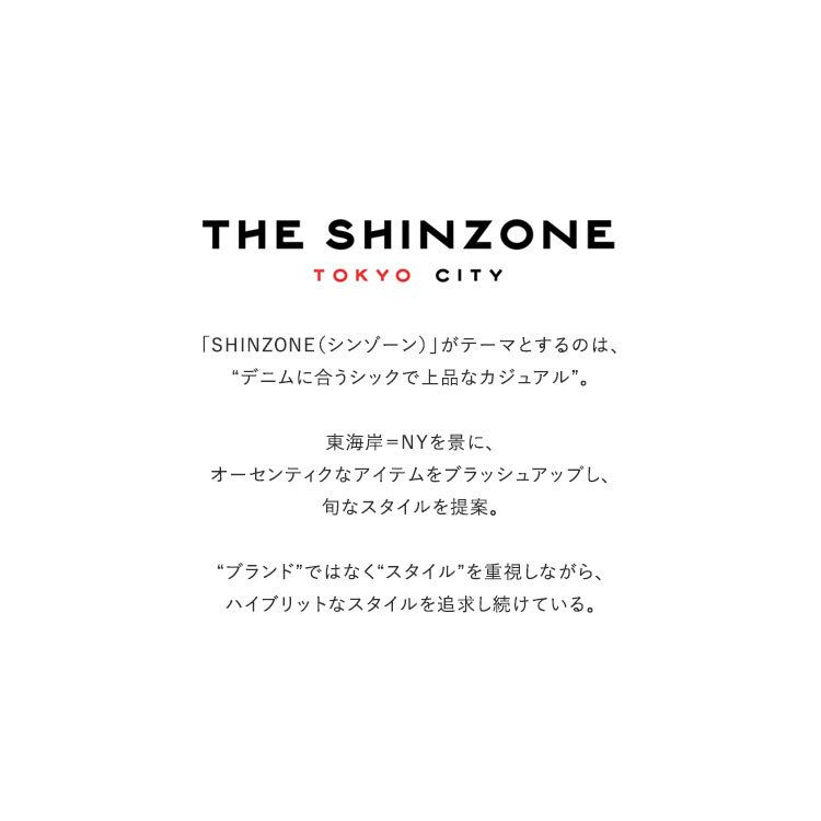 THESHINZONE(ザシンゾーン)/CARROTDENIMキャロットデニムレディース/ザシンゾーンキャロットデニム/shinzoneデニム/shinzone通販【2019春夏】【送料無料】【BINGOYA/びんごや】