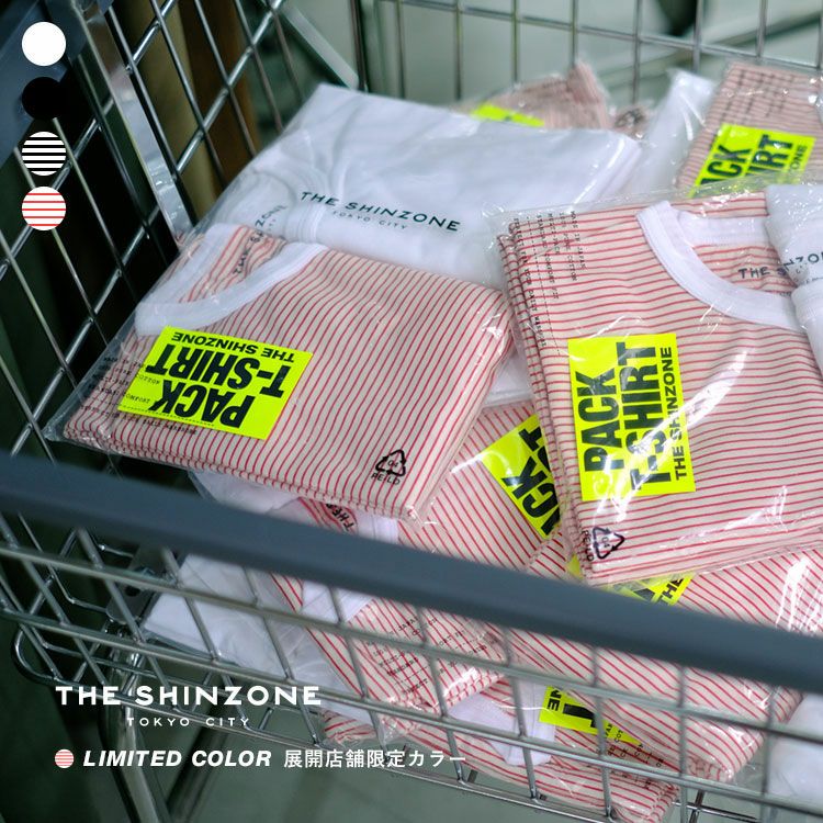 THE SHINZONE(ザ シンゾーン)/PACK TEE パックTシャツ