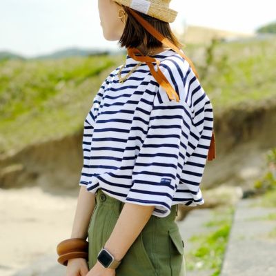 SAINT JAMES(セントジェームス)/ウエッソンルーズ ドロップショルダー 半袖