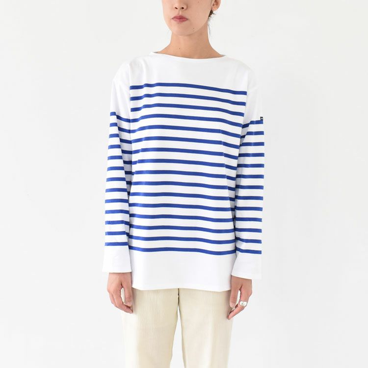 NAVAL ナヴァルパネルボーダー長袖Tシャツ/SAINT JAMES(セント 