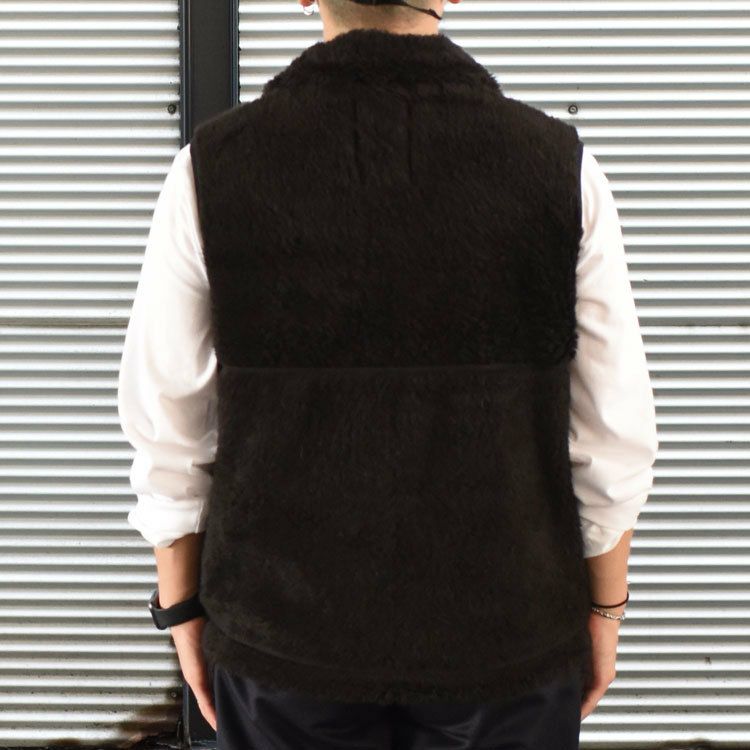 SALE 50％OFF】SPORTS VEST NATURAL COLOR ALPACA FLEECE スポーツ