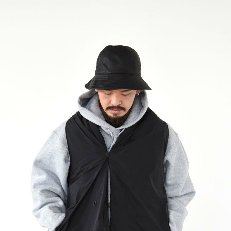 DECHO(デコー)/WASHABLELEATHERHATウォッシャブルレザーハット【2021春夏】