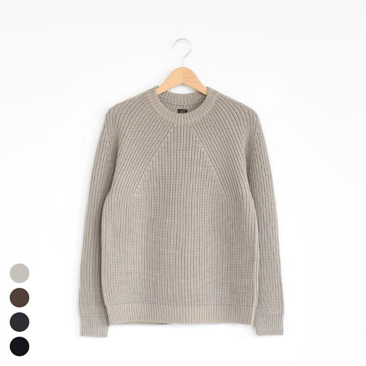 SALE 20％OFF】MOHAIR NORDIC CREW NECK モヘアノルディッククルー