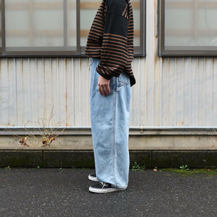 SALE 30％OFF】TUCK WIDE PAINTER PANTS タックワイドペインターパンツ