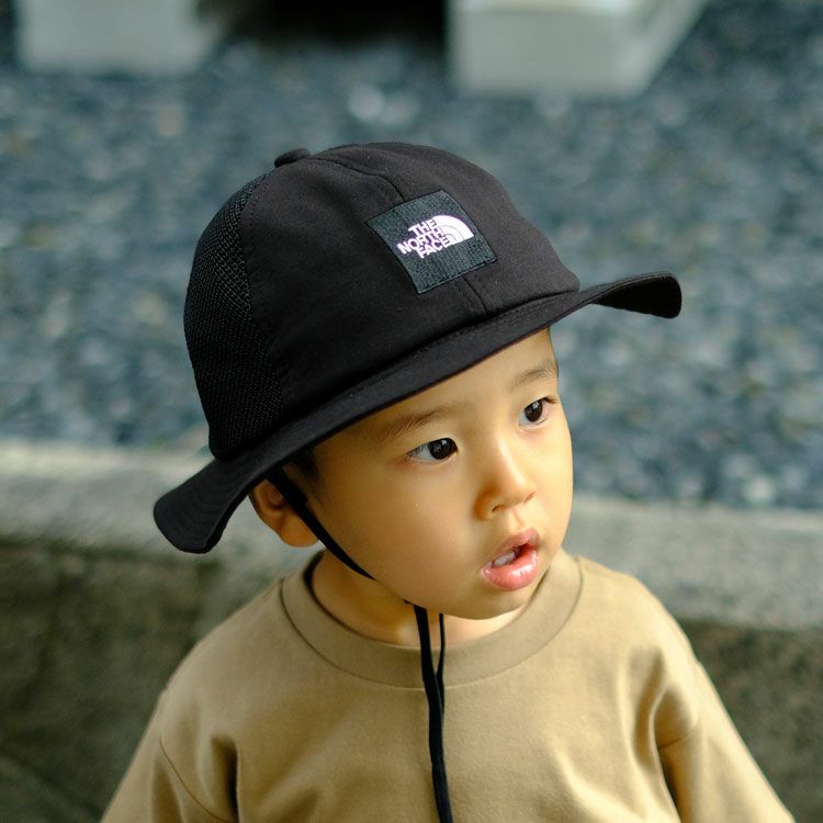 THE NORTH FACE(ザ・ノースフェイス)/Kids' Square Logo Mesh Hat スクエアロゴメッシュハット（キッズ）