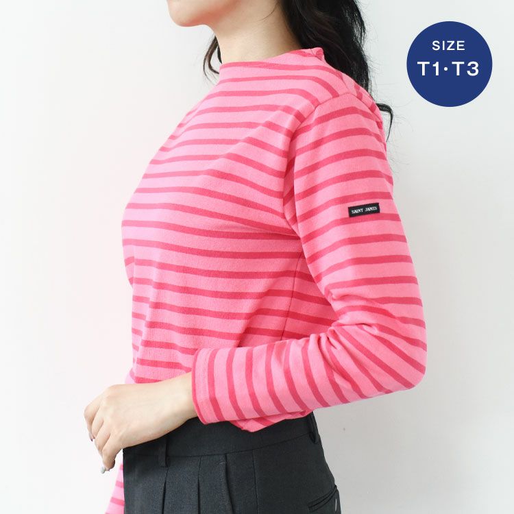 SAINTJAMES(セントジェームス)/OUESSANTウエッソン長袖Tシャツボーダー/レディース/セントジェームスウエッソン/セントジェームスボーダー【2022春夏】
