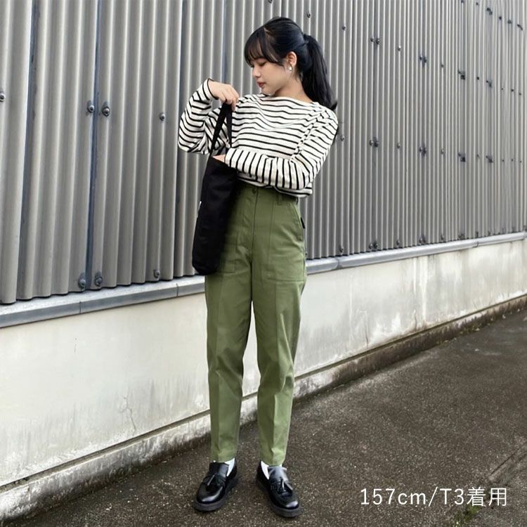 SAINTJAMES(セントジェームス)/OUESSANTウエッソン長袖Tシャツボーダー【2022秋冬】