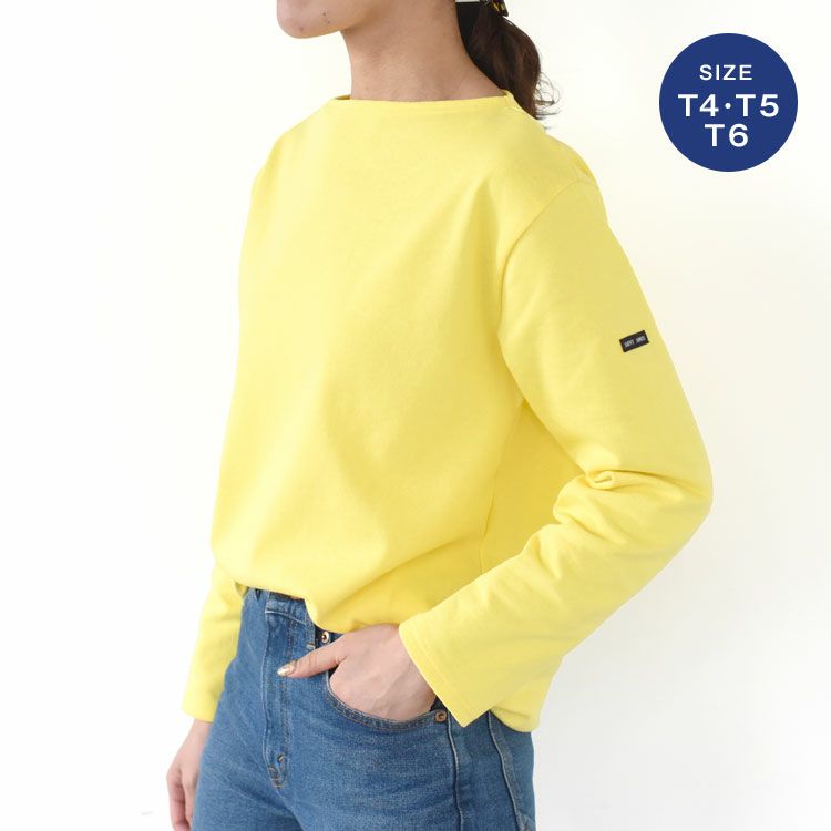 SAINT JAMES(セントジェームス)/OUESSANT 無地 T4・T5・T6サイズ ウエッソン長袖Tシャツ