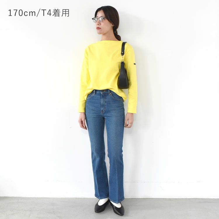 SAINT JAMES(セントジェームス)/OUESSANT 無地 T4・T5・T6サイズ ウエッソン長袖Tシャツ