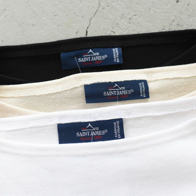 SAINT JAMES(セントジェームス)/OUESSANT 無地 T4・T5・T6サイズ ウエッソン長袖Tシャツ
