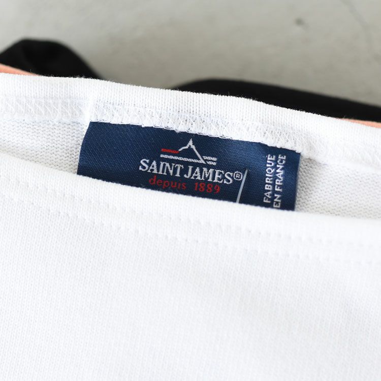 SAINT JAMES(セントジェームス)/OUESSANT 無地 T4・T5・T6サイズ ウエッソン長袖Tシャツ