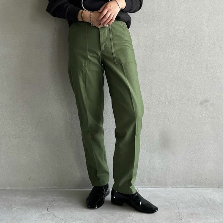 THE SHINZONE BAKER PANTS 34 KHAKI カーキ-