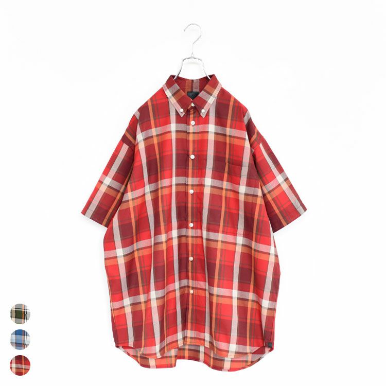 SALE 50％OFF】Tech Flannel BD S/S テックフランネルボタンダウン 