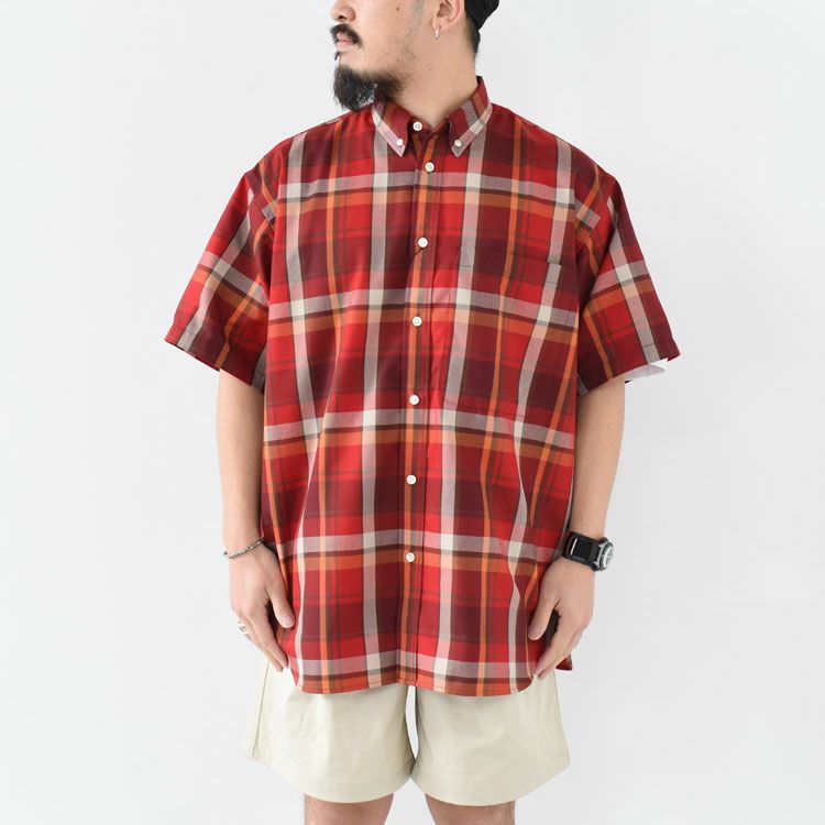 SALE 50％OFF】Tech Flannel BD S/S テックフランネルボタンダウン 