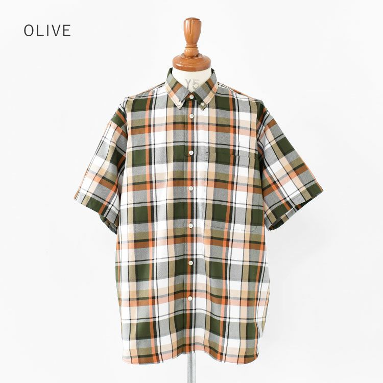 SALE 50％OFF】Tech Flannel BD S/S テックフランネルボタンダウン 
