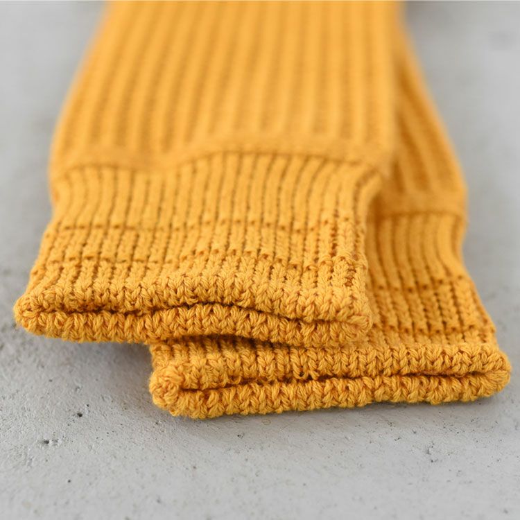 ROTOTO(ロトト)/COTTONWAFFLECREWSOCKコットンワッフルクルーソックス【2022春夏】【ネコポス2点まで可能】