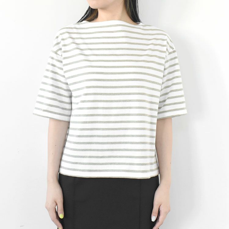 SAINTJAMES(セントジェームス)/ウエッソンルーズドロップショルダー半袖【2022春夏】【ネコポス1点まで可能】