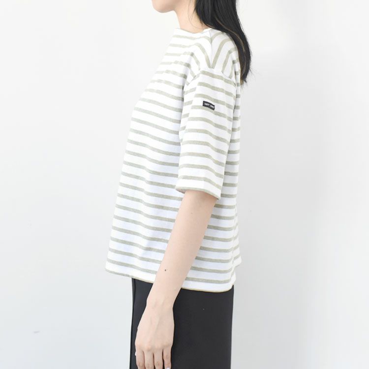 SAINTJAMES(セントジェームス)/ウエッソンルーズドロップショルダー半袖【2022春夏】【ネコポス1点まで可能】