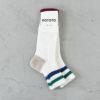 O.S. RIBBED ANKLE SOCKS 2ストライプ アンクルソックス【ネコポス2点まで可能】