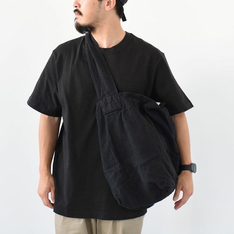 hobo(ホーボー)/ARTISAN2WAYBAGLINENCOTTONTWILLHANDDYEDツーウェイバッグリネンコットンツイルハンドダイ【2022春夏】