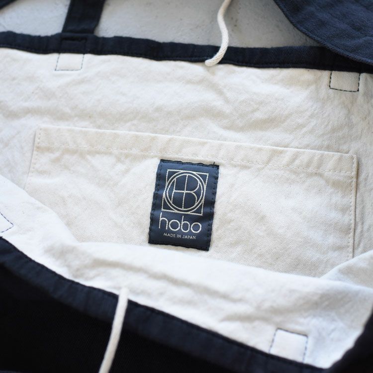 hobo(ホーボー)/ARTISAN2WAYBAGLINENCOTTONTWILLHANDDYEDツーウェイバッグリネンコットンツイルハンドダイ【2022春夏】