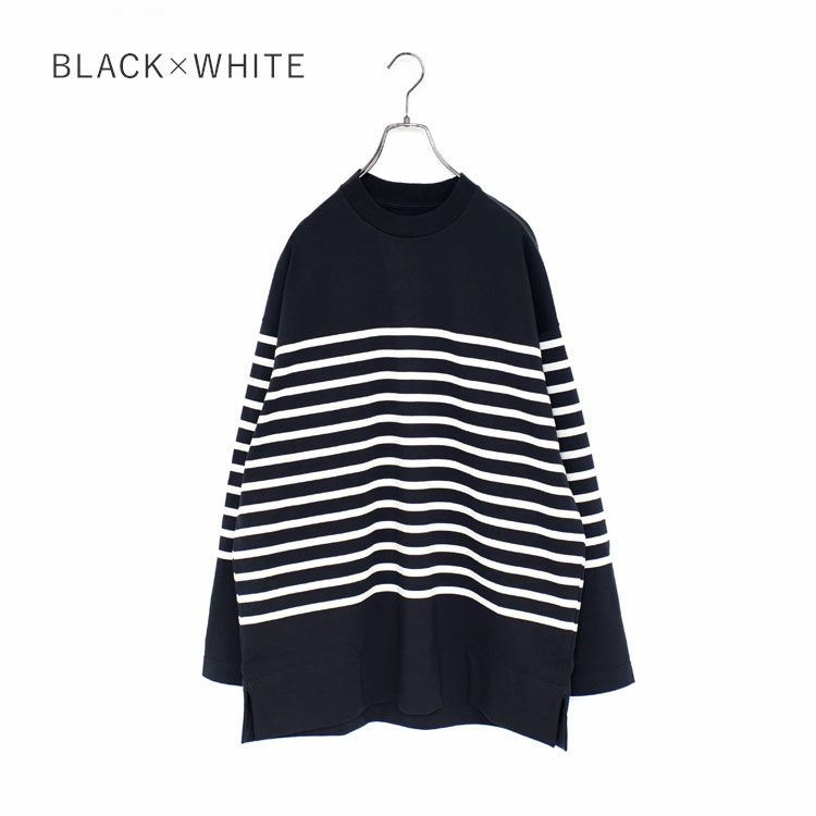 SALE 39％OFF】BOX Tee LONG SLEEVES ORGANIC COTTON BORDER ボックスT 