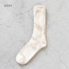 hobo(ホーボー)/TIE-DYEDCREWSOCKSC/N/PUタイダイクルーソックス【2022秋冬】【ネコポス2点まで可能】