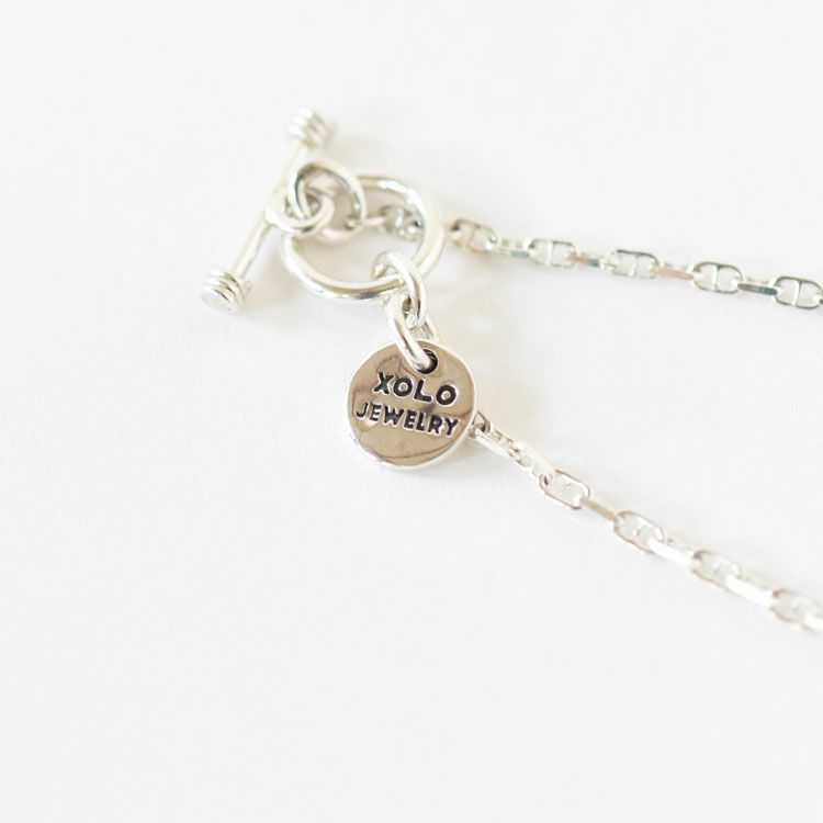 XOLOJEWELRY(ショロジュエリー)/SolidAnchorLinkBracelet【2022秋冬】【ネコポス1点まで可能】