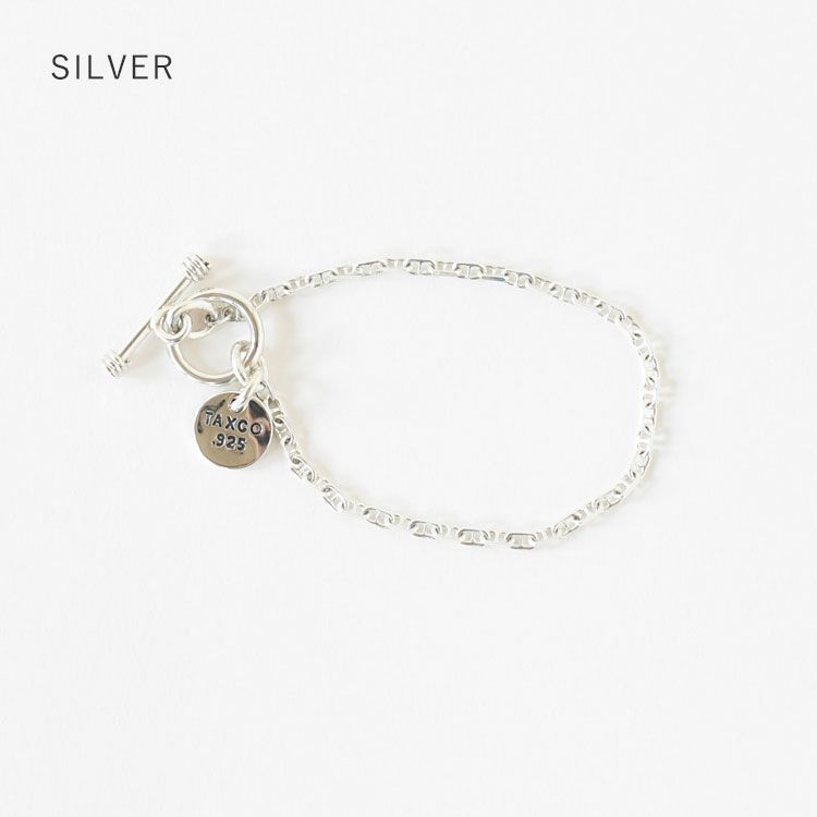 XOLOJEWELRY(ショロジュエリー)/SolidAnchorLinkBracelet【2022秋冬】【ネコポス1点まで可能】