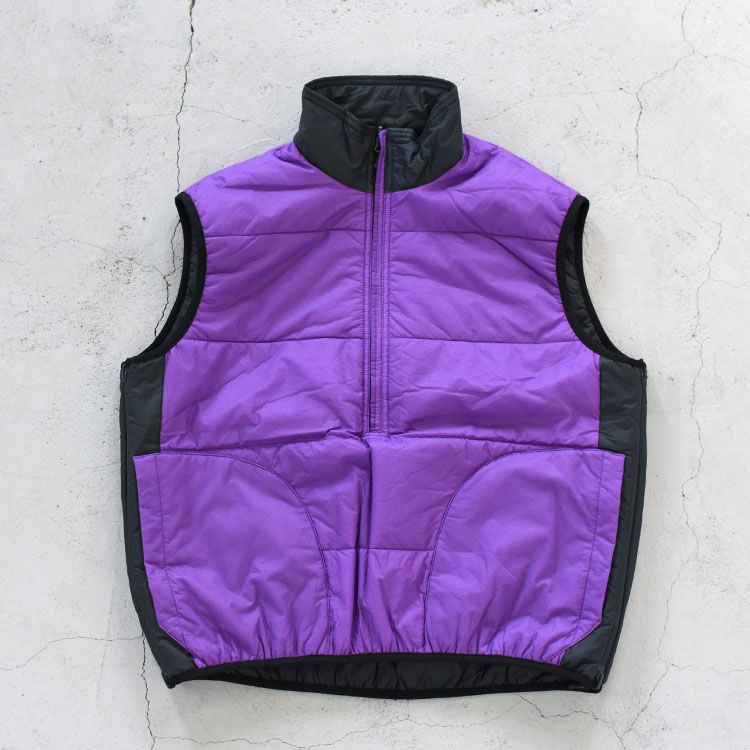 TECH REVERSIBLE PULLOVER PUFF VEST テックリバーシブルプルオーバー