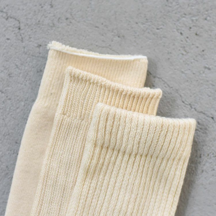 ROTOTO(ロトト)/ORGANICDAILY3PACKCREWSOCKSオーガニックデイ3パッククルーソックス【2022秋冬】