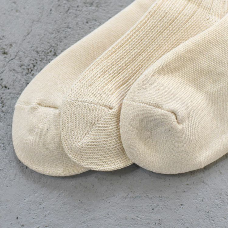 ROTOTO(ロトト)/ORGANICDAILY3PACKCREWSOCKSオーガニックデイ3パッククルーソックス【2022秋冬】