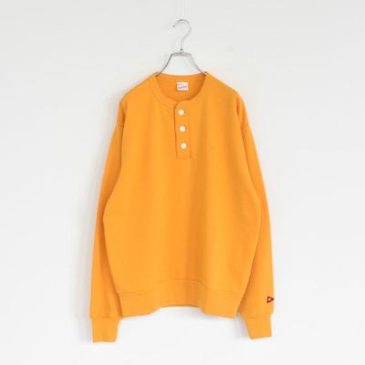 Healthknit(ヘルスニット)/クラシックスウェットヘンリーネック長袖【2022秋冬】