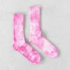 hobo(ホーボー)/TIE-DYED CREW SOCKS C/N/PU タイダイクルーソックス【ネコポス2点まで可能】