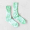 hobo(ホーボー)/TIE-DYED CREW SOCKS C/N/PU タイダイクルーソックス【ネコポス2点まで可能】